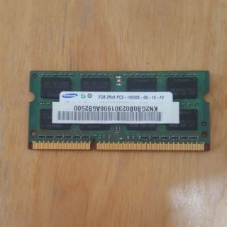 筆電記憶體 DDR3 2G DIMM PC3-10600s samsung