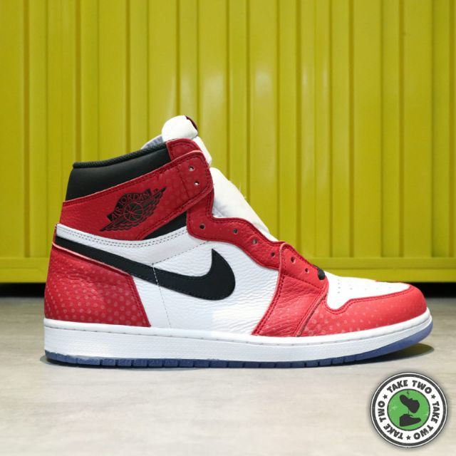 air jordan 1 x spiderman