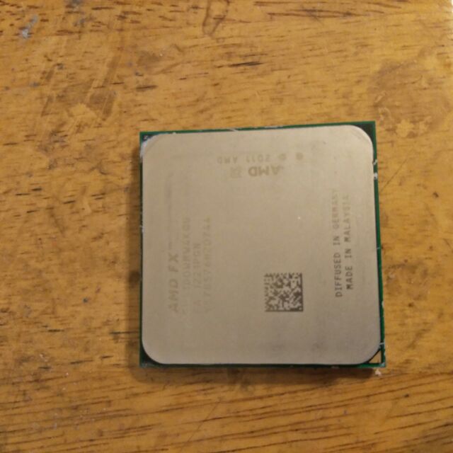 Fx4100 裸CPU 無盒有散 針角良好 無歪
