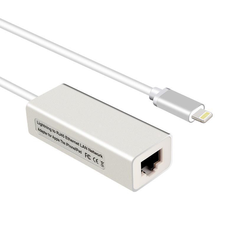 萊特 手機配件 IPHONE專用 RJ45 轉 Lightning網路轉接線 隨插即用 有線不卡 ENET