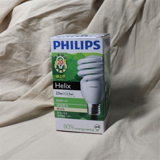 PHILIPS 省電燈泡 燈泡色Warm White 23w E27燈座 螺旋電燈泡