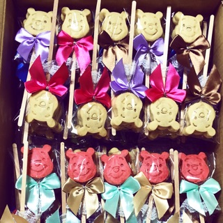 婚禮小物 小熊維尼 hello kitty 手工鳳梨酥 造型鳳梨酥 棒棒糖 送客小物