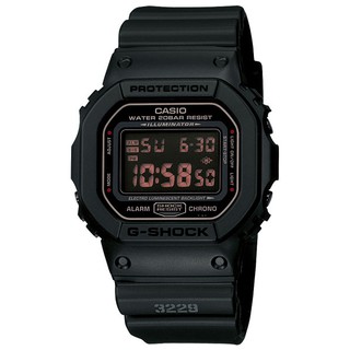 CASIO 卡西歐 G-SHOCK (DW-5600MS-1)【臺灣原廠公司貨】經典 運動防水電子錶