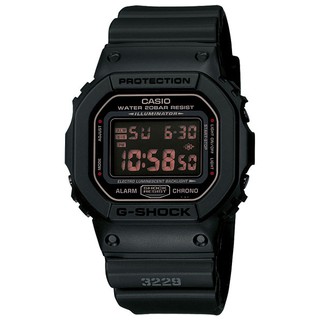 CASIO 卡西歐 G-SHOCK (DW-5600MS-1)【台灣原廠公司貨】經典 運動防水電子錶