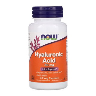 🇺🇸 Now Foods Hyaluronic acid 玻尿酸 透明質酸 50/100mg 60/120粒✨