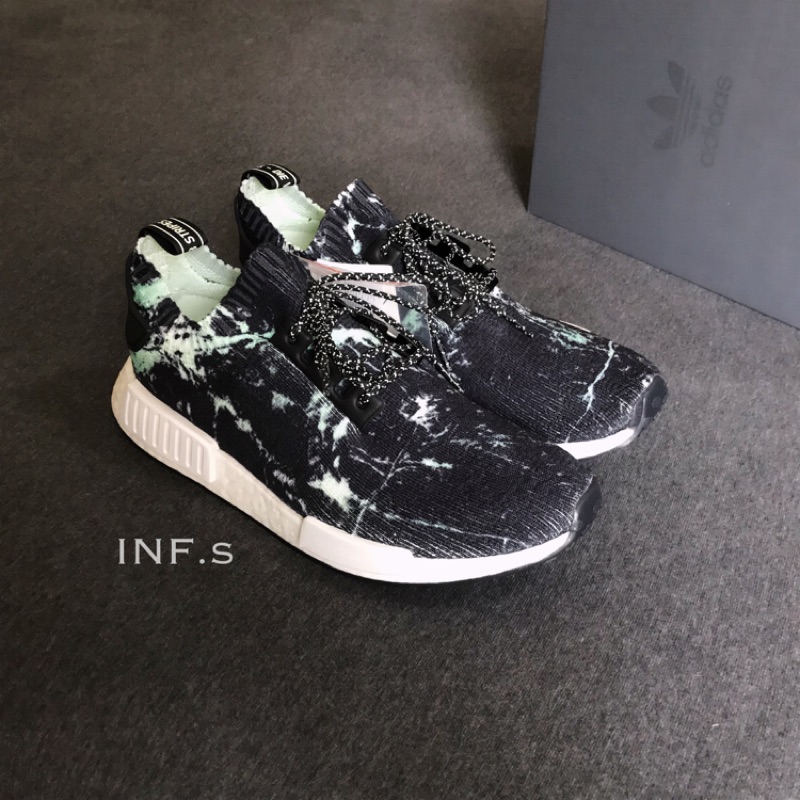 nmd r1 pk green marble