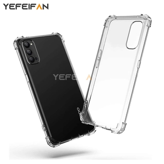 OPPO Reno 4 3 Pro 4Z 5G 2F 2 10X Zoom 矽膠手機殼後蓋的超級防震透明軟殼