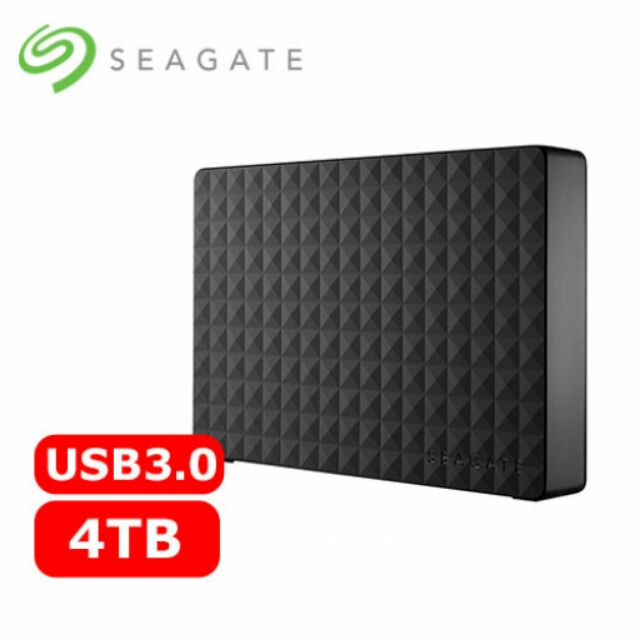 Seagate希捷 Expansion新黑鑽 3.5吋 4TB外接硬碟