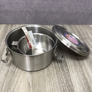 花媽 臺灣製 PERFECT 極緻316雙層防漏便當盒-14cm +316 10cm湯碗+316臺匙 學生便當組