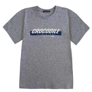 Crocodile Junior『小鱷魚童裝』559410 LOGO撞色T恤-JIAPIN（珈品生活選品）