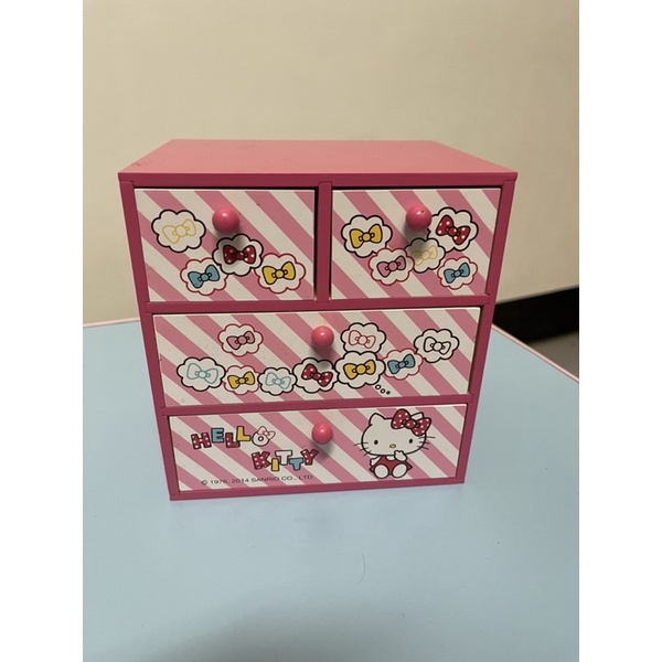 ［二手］HELLO KITTY抽屜式收納盒