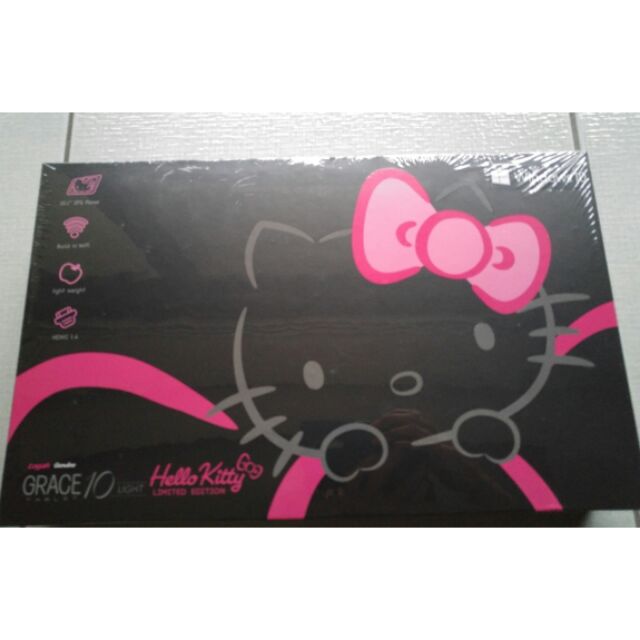 Logah Hello Kitty Grace10 Light 10.1吋 2 in 1平板筆電 黑 贈送防毒軟體