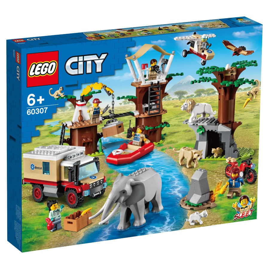 Lego樂高 60307 野生動物救援營 ToysRUs玩具反斗城
