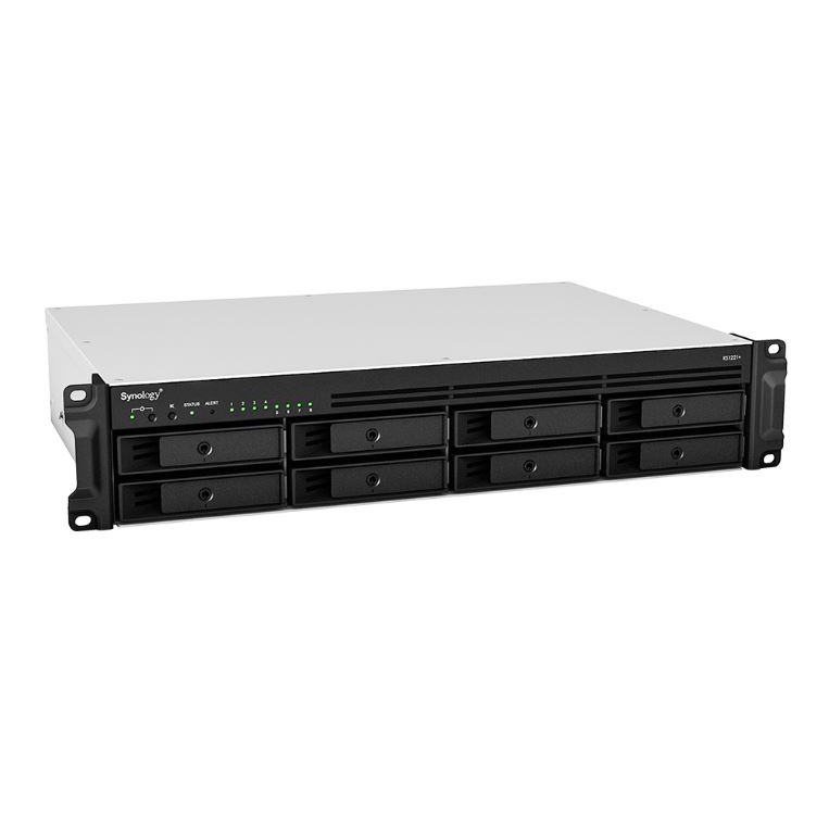 Synology RackStation RS1221RP+ 機架式網路儲存伺服器(含滑軌) 全新未拆封