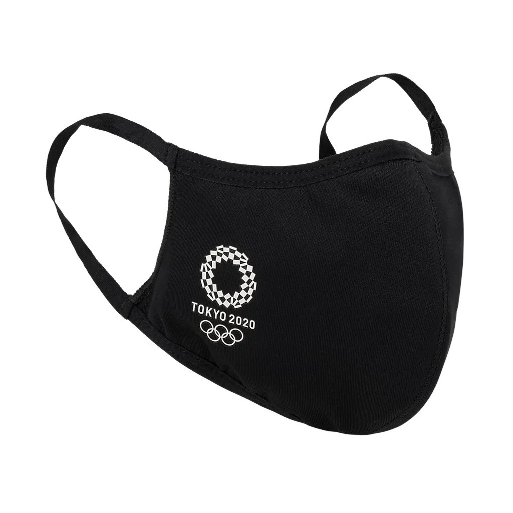 東京奧運限定 面罩口罩 M號/L號 黑色款 東奧 紀念品週邊官方商品 現貨商品