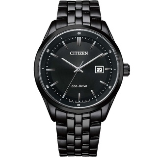 CITIZEN 星辰 父親節推薦款 光動能城市手錶-黑 BM7565-80E