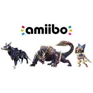 NS amiibo 魔物獵人：崛起系列 隨從加爾克/怨虎龍/隨從艾路 【3入組】【現貨】【GAME休閒館】