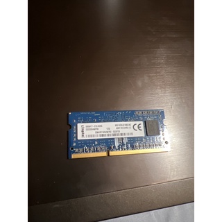 良品 Kingston 金士頓 終保 筆電 NB ddr3l 4g 4gb 1600 RAM 筆電用 低電壓 雙面顆粒