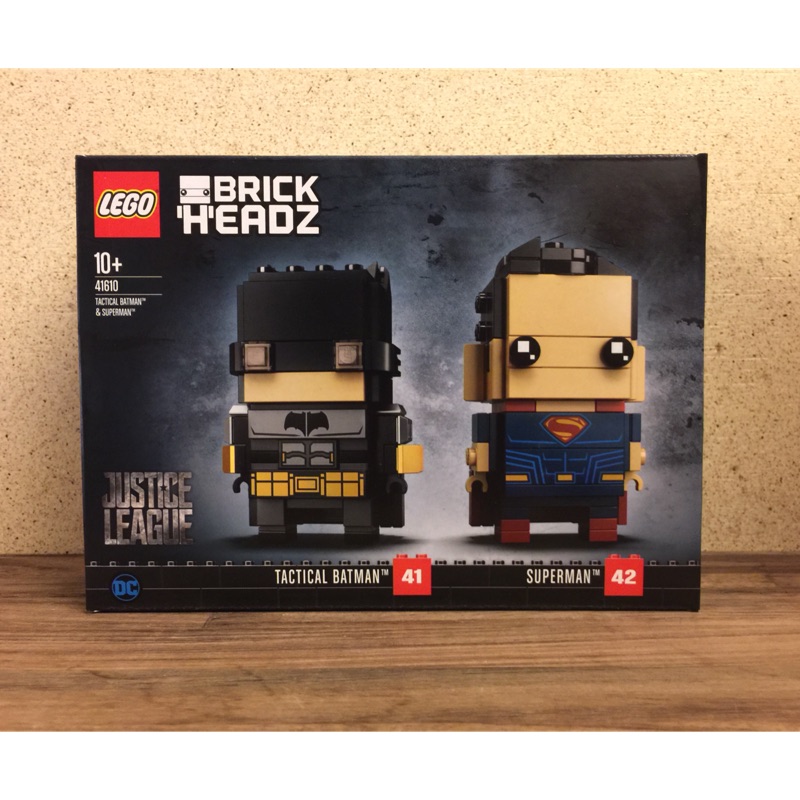  LEGO 41610 Brickheadz Tactical Batman &amp; Superman
