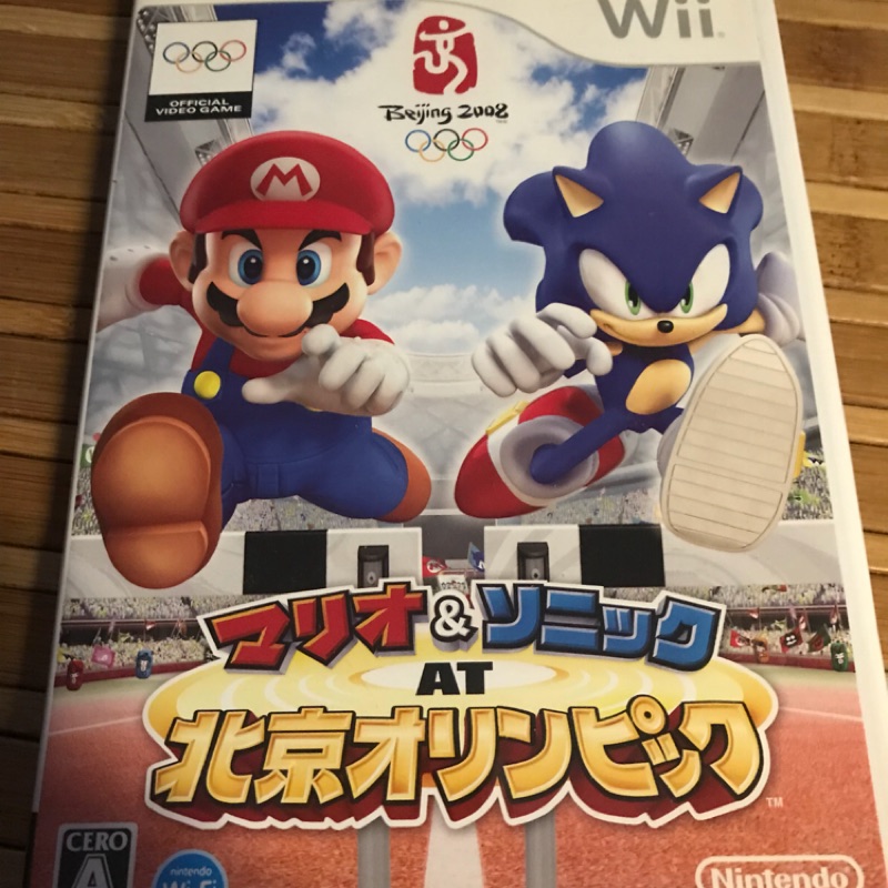 Wii/二手遊戲片/瑪利歐&amp;索尼克 北京奧運