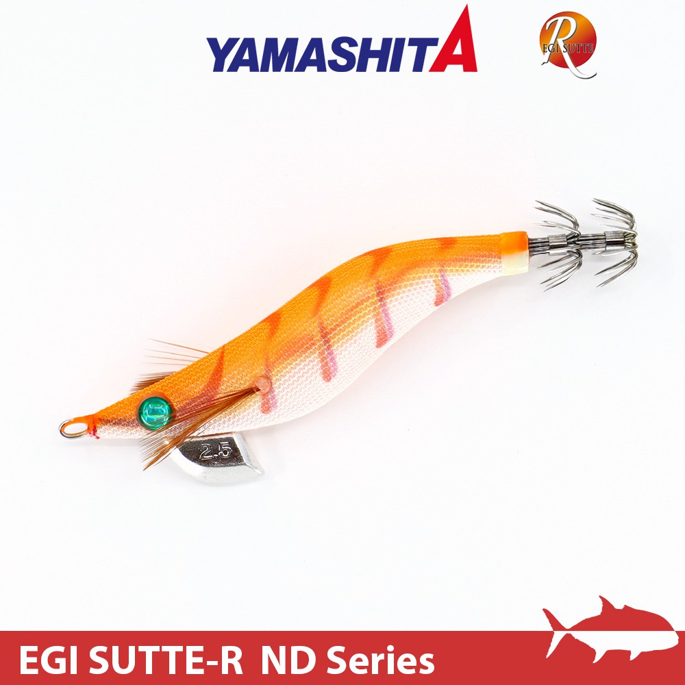 【搏漁所釣具】 YAMASHITA Sutte-R ND 木蝦王 3.5吋 半鏤空 夜光 魷魚 花枝 軟絲