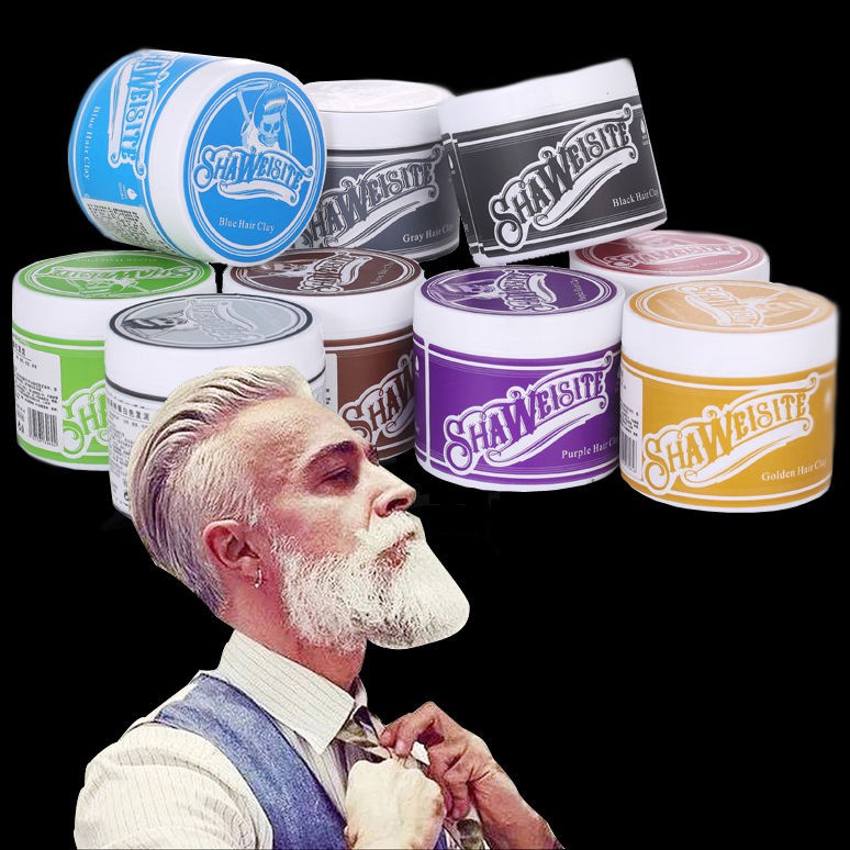 一次性奶奶灰發泥染發膏彩色hairdyehairwaxdyeingcolorzero Studio 一次性染髮台灣現貨 蝦皮購物