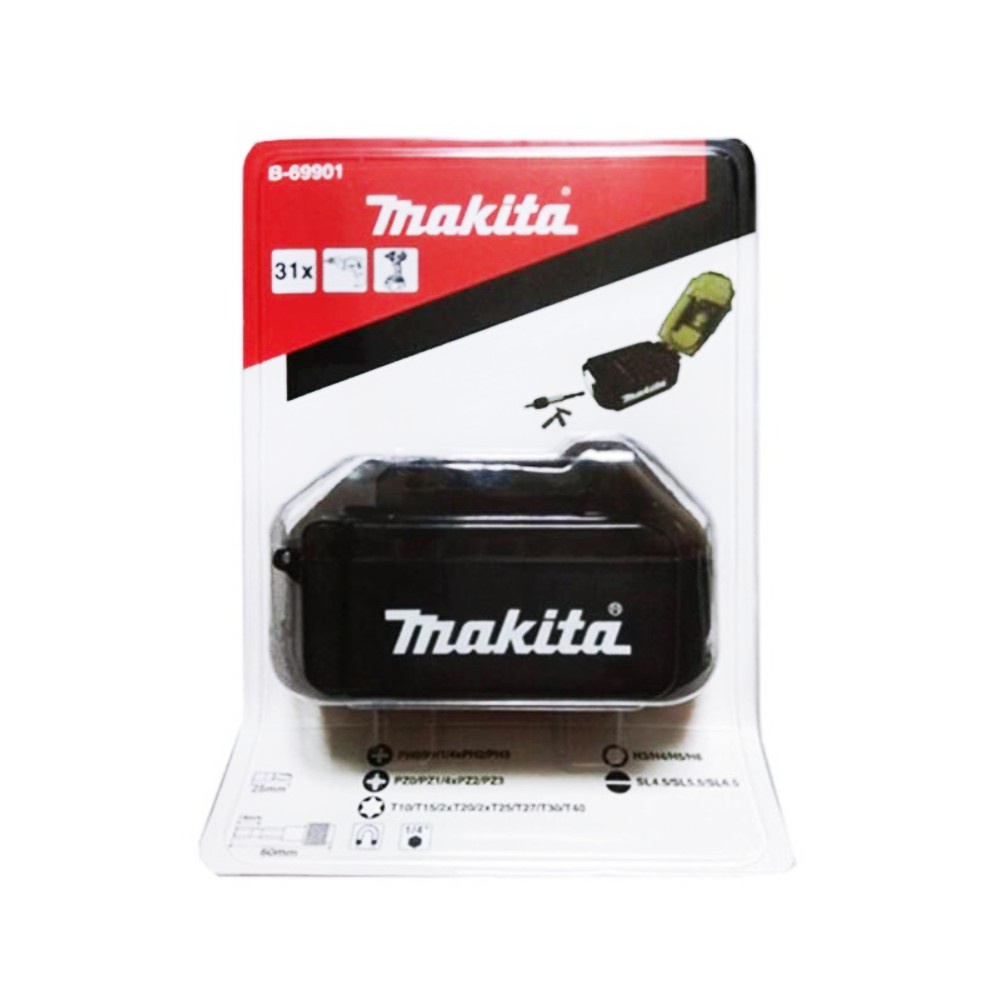 含稅 起子組 起子頭組 牧田 makita B-69901 套裝起子組 31件組 電池造型