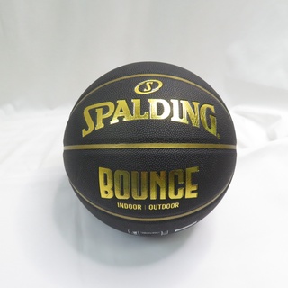 SPALDING BOUNCE 七號籃球 SPB91003 黑金【iSport商城】
