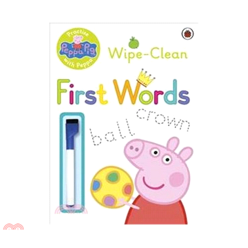 Peppa Pig: Practise with Peppa: Wipe-Clean First Words (擦寫書)