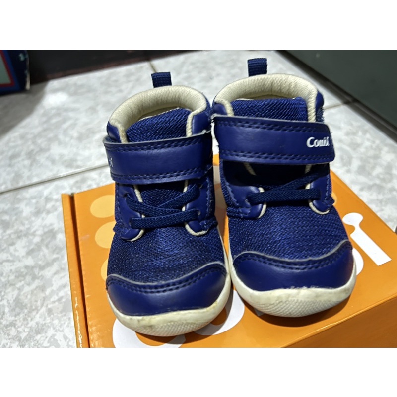 （二手）日本Combi嬰幼童高筒學步鞋（13.5）