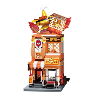 QMAN 啟蒙積木 Keeppley 精靈寶可夢 小火龍的火鍋店 QM46292