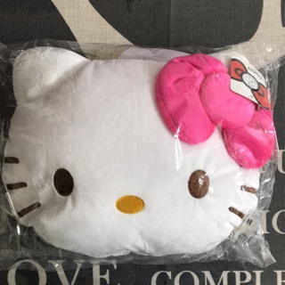 Hello kitty 頸枕 抱枕二用