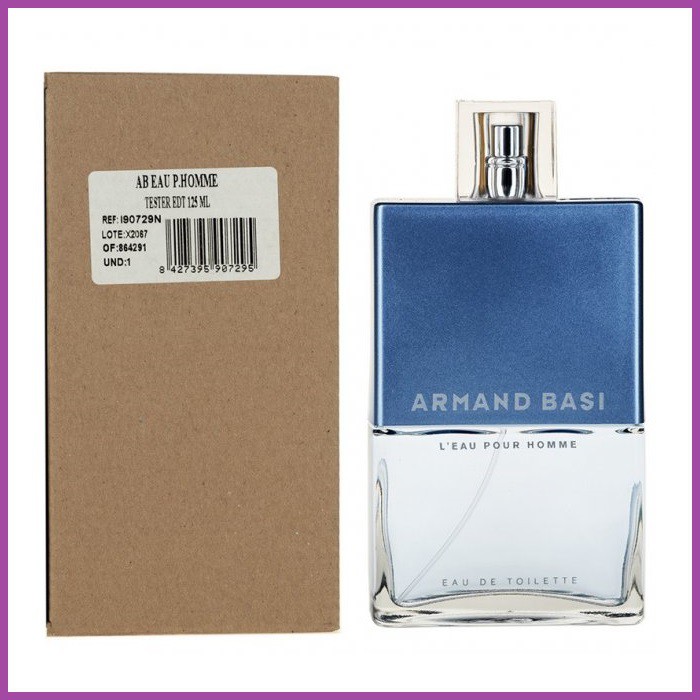 【TESTER 包裝】Armand Basi L'Eau Pour Homme 水藍男性淡香水 125ML