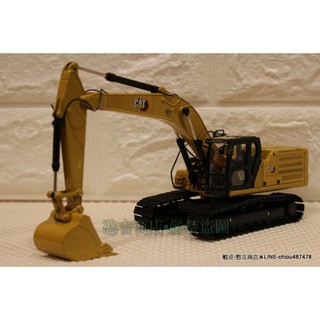 《憨吉商店》DM•CAT 336Hydraulic挖掘機•新款New•工程模型1:50•鐵盒系列•85586•