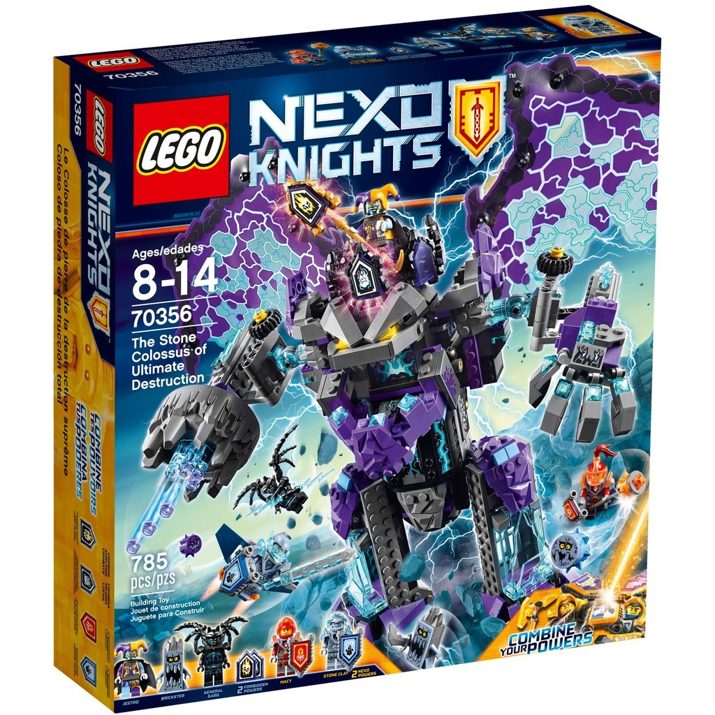 [樂高先生] LEGO 70356 Nexo Knights 未來騎士團系列 終極毀滅巨石獸 下標前請先詢問