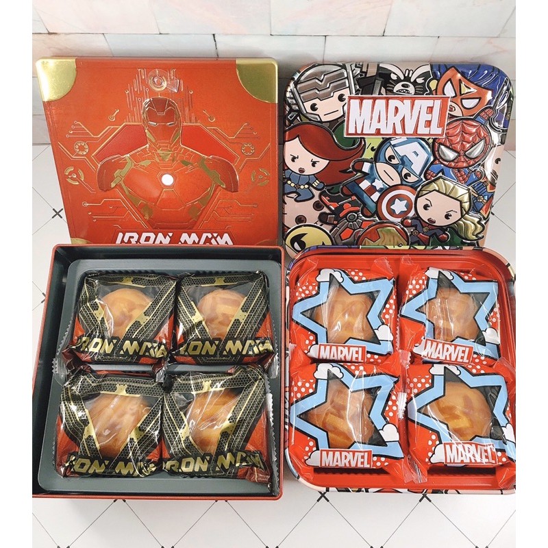 🔥現貨🔥 香港美心 Marvel 2020 中秋節 月餅禮盒 伴手禮 鋼鐵人 Iron man 復仇者聯盟 美心月餅