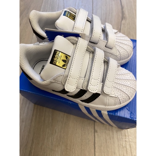 Adidas superstar 金標 童鞋