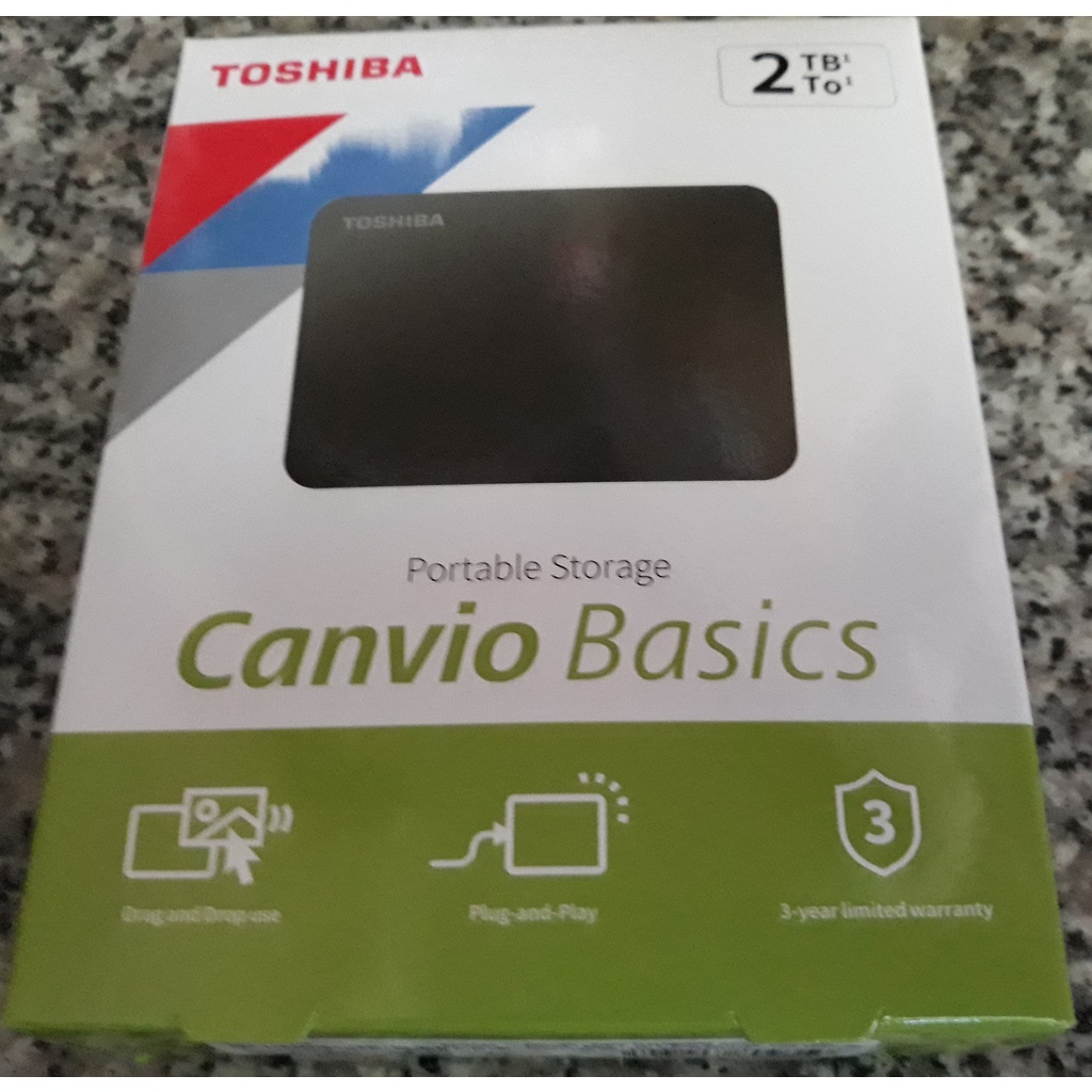 含稅開發票 TOSHIBA 2TB 2T 2.5吋 行動硬碟 外接硬碟 全新公司貨