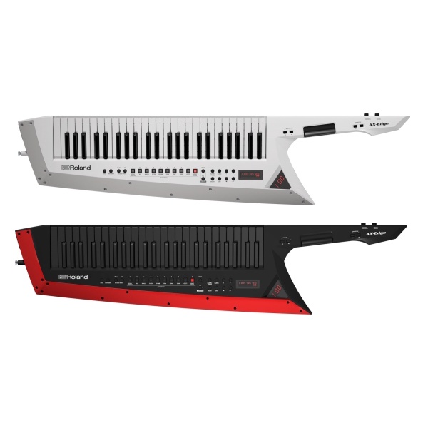 【傑夫樂器行】ROLAND AX-EDGE KEYTAR 49鍵 可背式鍵盤 合成器 黑 白  肩背式鍵盤