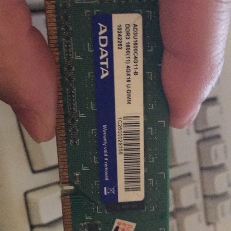 威剛DDR3 4G 1600