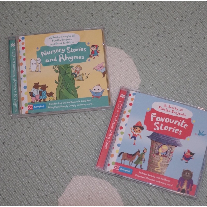 英國Campbell Books 經典童話故事有聲書 CD光碟