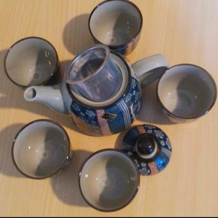 日式茶具組 一壺五杯