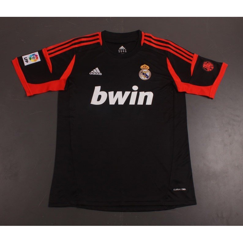2012-13賽季 西甲 皇馬 (Real Madrid) Adidas 門將 守門員 足球衣 短袖 M