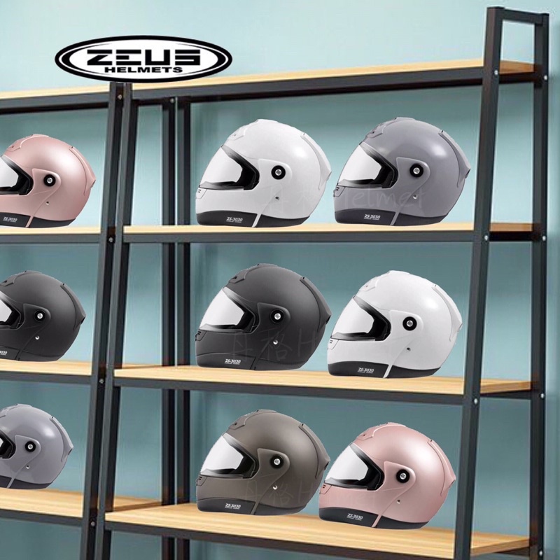 ZEUS ZS3030 ZS-3030 復古帽 可樂帽 汽水帽 全罩式安全帽