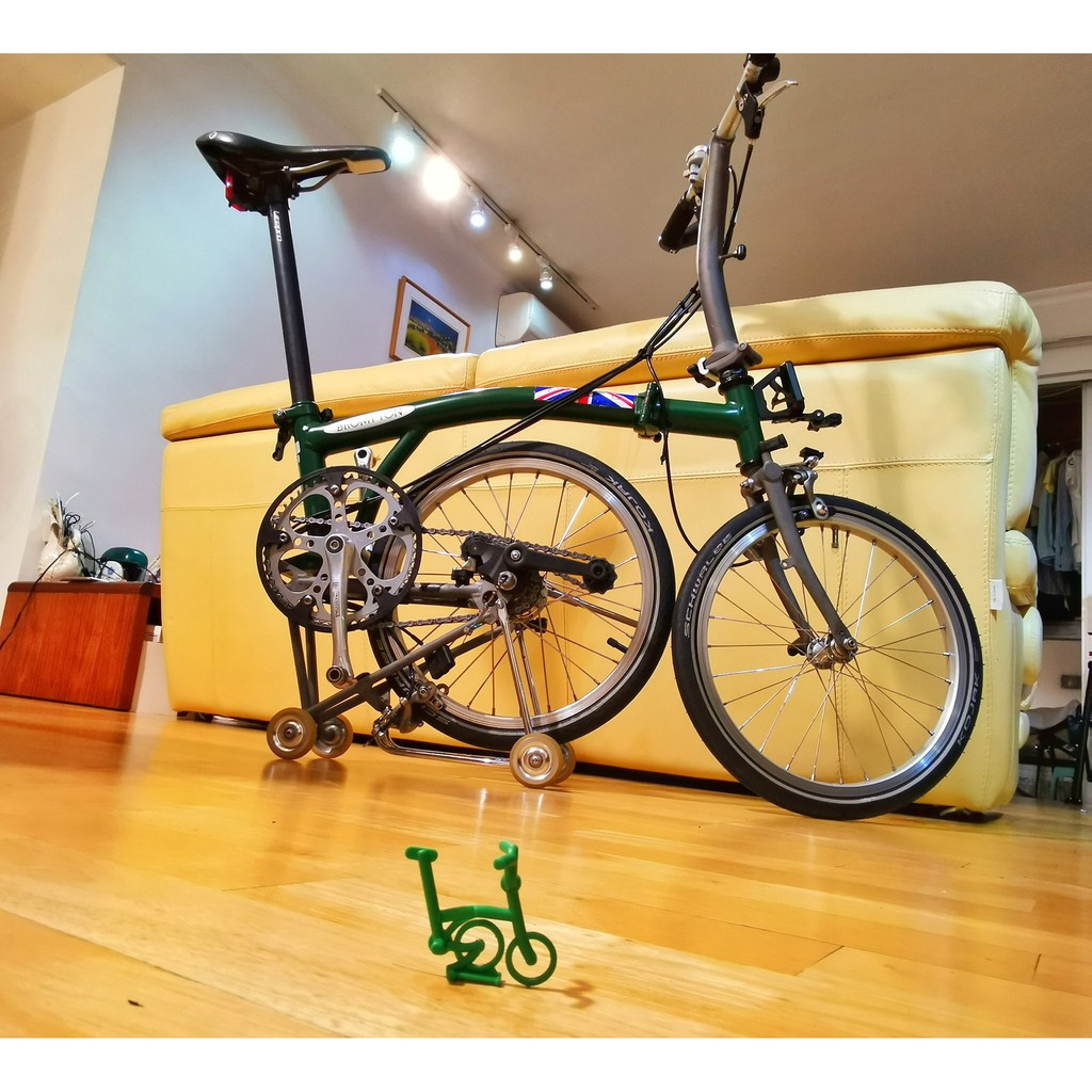 Letgo 玩具 Brompton 折疊車 小布 腳踏車 適合樂高積木人仔 人偶 積木公仔 lego
