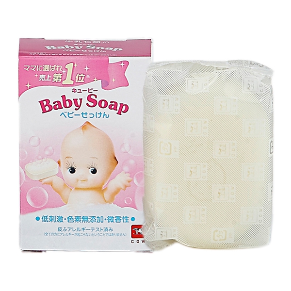 牛乳石鹼 COW Q比嬰兒牛乳香皂(90g)【小三美日】D369015