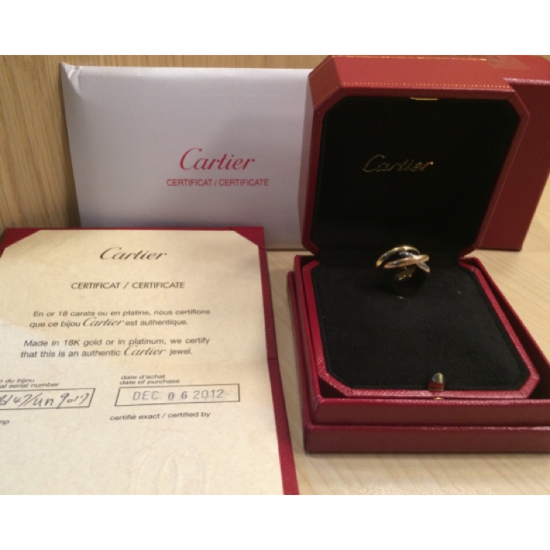 Cartier 三環戒 情人節