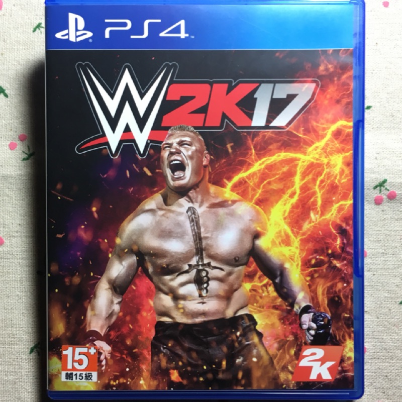 【阿杰收藏】WWE 2K17 英文版【PS4二手】激爆職業摔角 美國勁爆職業摔角 2017 中古 實體遊戲片