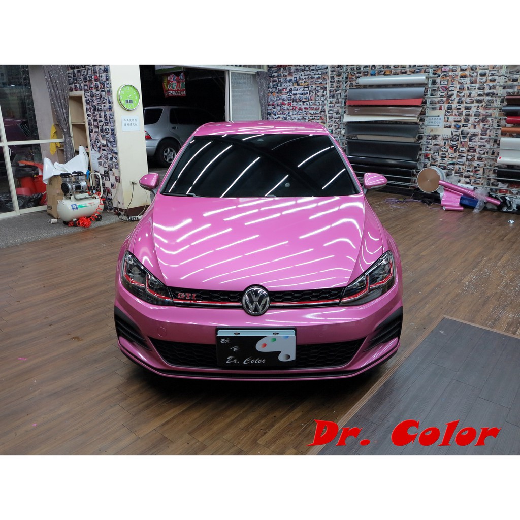 Dr. Color 玩色專業汽車包膜 Volkswagen Golf GTI 全車包膜改色 (3M 1080_G323)