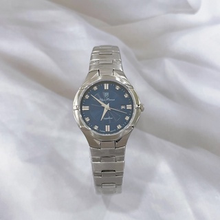 Olym Pianus奧柏錶 時尚簡約三針女錶 5542LS 藍面